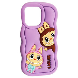 Чохол (накладка) Apple iPhone 13, Labubu, Glycine, Бузковий