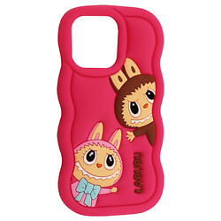 Чохол (накладка) Apple iPhone 14 Pro Max, Labubu, Hot Pink, Рожевий