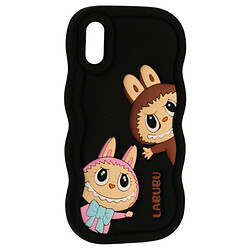 Чохол (накладка) Apple iPhone X / iPhone XS, Labubu, Чорний
