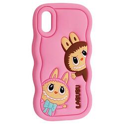 Чохол (накладка) Apple iPhone X / iPhone XS, Labubu, Рожевий