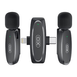 Микрофон петличный XO MKF10, Черный