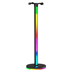 Підставка для навушників Meetion BK200 RGB, Чорний