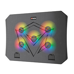 Підставка для ноутбука Meetion CP3030 RGB, Чорний