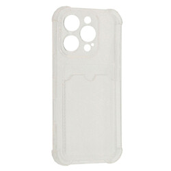 Чохол (накладка) Apple iPhone 17 Pro Max, Silicone Card Case, Прозорий