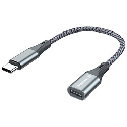 OTG адаптер ColorWay CW-AD-CL, Type-C, Lightning, Серый
