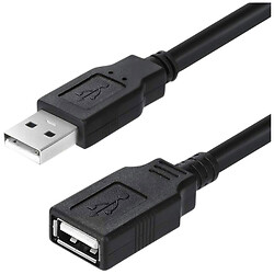 USB кабель ColorWay CW-CBUF076-BK, USB, 1.8 м., Чорний