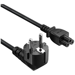 Кабель живлення ColorWay CW-CBP083-BK, 1.8 м., Чорний
