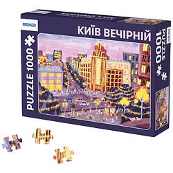 Пазл Orner "Київ вечірній", 1000 елементів