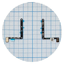 Шлейф Apple iPad Pro 12.9 2020 / iPad Pro 12.9 2021, С кнопками регулировки громкости