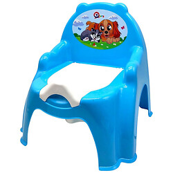 Горшок детский с крышкой "КОТИК ПЕСИК", Технок