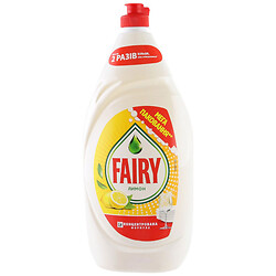 Средство для мытья посуды концентрированное FAIRY "Лимон", 1,35 л