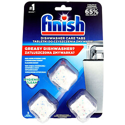 Капсулы для очистки посудомоечных машин FINISH, 3 штуки