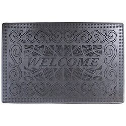 Коврик придверный резиновый Eco Fabric Welcome, микс, 40х59 см
