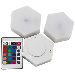 Набір світильників з пультом LUNO, 3 шт