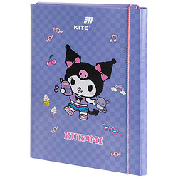 Папка для праці А4 на гумці "Kuromi", Kite
