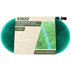 Шланг для полива плоский с отверстиями KINZO, 15 м