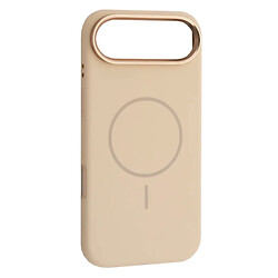Чехол (накладка) Apple iPhone 17 Air, Air Beats Metal Camera, MagSafe, Antique White, Белый