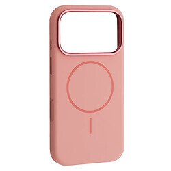 Чохол (накладка) Apple iPhone 17 Pro, Air Beats Metal Camera, MagSafe, Рожевий