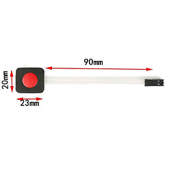 Клавіатура Membrane Switch 1x1 Red