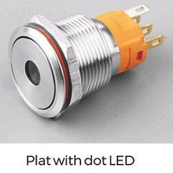 Кнопка антивандальна LB19A-P11Z-DG9-24V-N