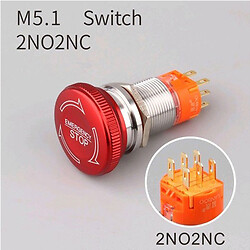 Кнопка антивандальна LB19M5.1-M22Z-S