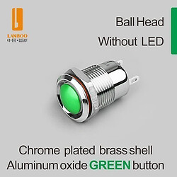 Кнопка антивандальна LB12B-Q10F-N-A(L)green