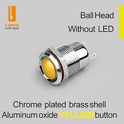 Кнопка антивандальная LB12B-Q10F-N-A(L)yellow