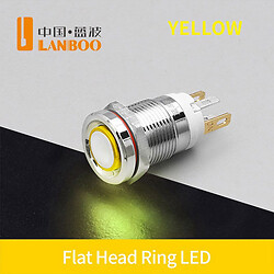 Кнопка антивандальная LB12E-P10F-EY5-24V-N