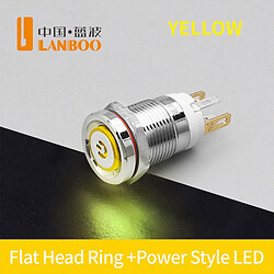 Кнопка антивандальная LB12E-P10F-EDYY5-24V-N