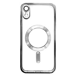 Чохол (накладка) Apple iPhone XR, Cosmic CD Magnetic, MagSafe, Срібний