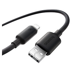 USB кабель Baseus E0426901/E0426900, Lightning, 1.0 м., Сірий