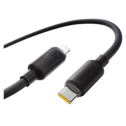 USB кабель Baseus E0426A00 Apple iPhone SE 2022 / iPhone 14 Pro Max / iPhone 14 Plus / iPhone 14 Pro / iPhone 14 / iPhone 13 Pro / iPhone 13 Mini / iPhone 13 / iPhone 13 Pro Max / iPhone 12 Mini / iPhone 12 Pro Max, Lightning, 1.0 м., Чорний