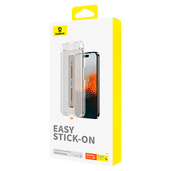 Захисне скло Apple iPhone 16 Pro, Baseus, Антишпигун, Прозорий