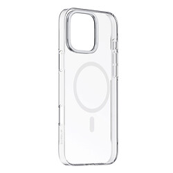 Чохол (накладка) Apple iPhone 15 Pro Max, Baseus Crystal Camera Ring Stand, MagSafe, Прозорий