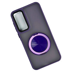 Чохол (накладка) Xiaomi Poco C65 / Redmi 13C, Space Ring Matte, Фіолетовий