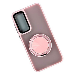 Чехол (накладка) Xiaomi Poco X7 / Redmi Note 14 Pro 5G, Space Ring Matte, Розовый