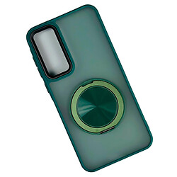 Чехол (накладка) Xiaomi Poco X7 / Redmi Note 14 Pro 5G, Space Ring Matte, Зеленый
