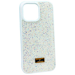 Чохол (накладка) Apple iPhone 16, Swarovski Diamonds, Срібний