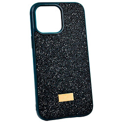 Чохол (накладка) Apple iPhone 16, Swarovski Diamonds, Чорний
