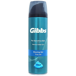 Гель для гоління чутливої шкіри Gibbs Sensitive, 200 мл