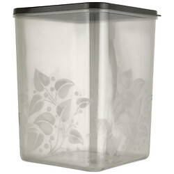 Контейнер для сипучих пластиковий "Кухня" димчастий, 1,8 л