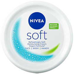 Крем для обличчя, рук, тіла NIVEA Soft "Інтенсивне зволоження", 200 мл