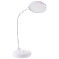 Лампа настольная LED аккумуляторная гибкая NANOTEX NAN-TF02W, белая, 7 Вт
