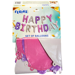 Набор воздушных шаров FERIAS Happy Birthday