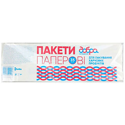 Пакети паперові Добра господарочка 31х10х4 см