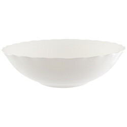 Салатник стеклянный Vittora Blanco Wave d=250 мм