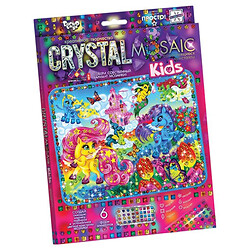 Набор для креативного творчества "CRYSTAL MOSAIC KIDS", "Пони", Mic
