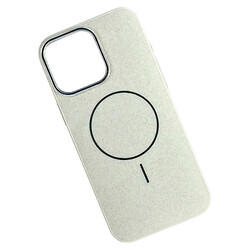 Чехол (накладка) Apple iPhone 16e, Color Glitter, MagSafe, Серебряный