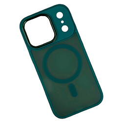 Чохол (накладка) Apple iPhone 17 Air, Color Matte, MagSafe, Зелений