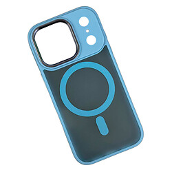 Чехол (накладка) Apple iPhone 17, Color Matte, MagSafe, Голубой